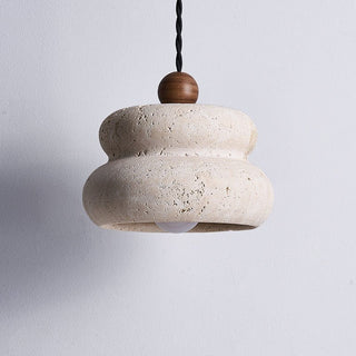 Nivora Stone Pendant Lamp-Neutral Decor