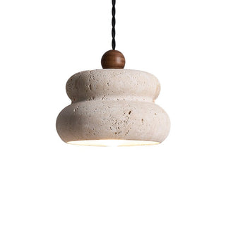Nivora Stone Pendant Lamp-Neutral Decor