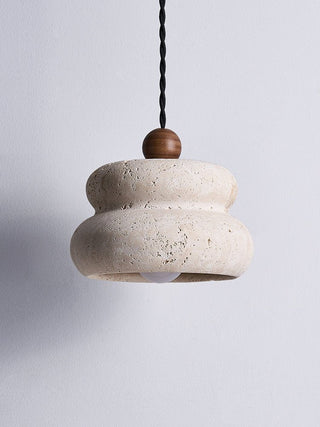 Nivora Stone Pendant Lamp-Neutral Decor