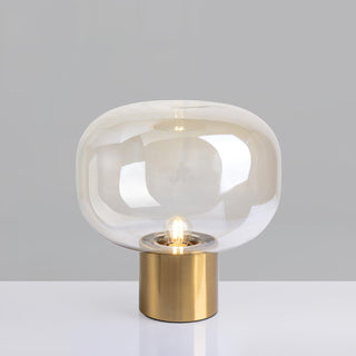 Teloz Lampe de Table Industrielle en Verre
