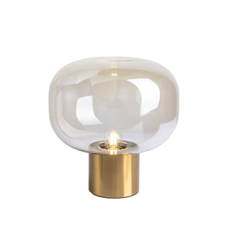 Teloz Lampe de Table Industrielle en Verre