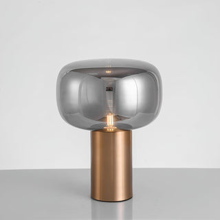 Teloz Lampe de Table Industrielle en Verre