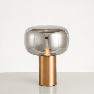 Teloz Lampe de Table Industrielle en Verre