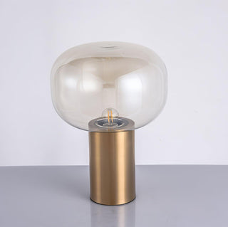 Teloz Lampe de Table Industrielle en Verre