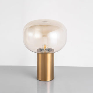 Teloz Lampe de Table Industrielle en Verre