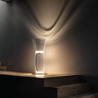 Cyrilys Lampadaire en Bambou Et Verre