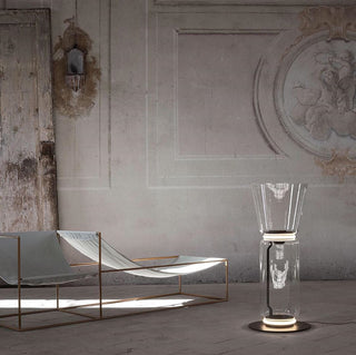 Cyrilys Lampadaire en Bambou Et Verre