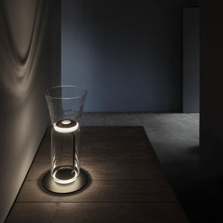 Cyrilys Lampadaire en Bambou Et Verre