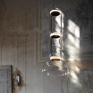 Cadorus Suspension Élégante Haut de Gamme en Verre et Métal