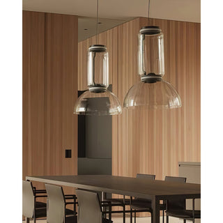 Cadorus Suspension Élégante Haut de Gamme en Verre et Métal
