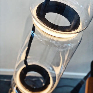 Cadorus Suspension Élégante Haut de Gamme en Verre et Métal
