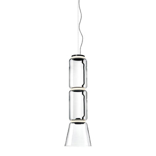 Cadorus Suspension Élégante Haut de Gamme en Verre et Métal