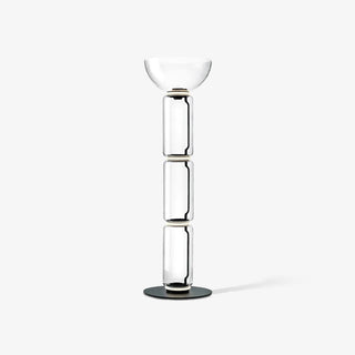Cyrilys Lampadaire en Bambou Et Verre