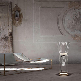 Cyrilys Lampadaire en Bambou Et Verre
