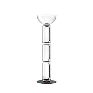 Cyrilys Lampadaire en Bambou Et Verre