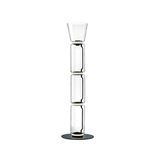 Cyrilys Lampadaire en Bambou Et Verre