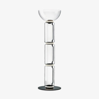 Cyrilys Lampadaire en Bambou Et Verre