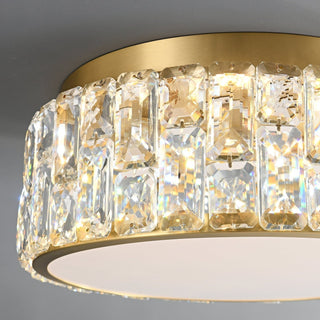 Cimare Plafonnier en Cristal de Luxe Postmoderne