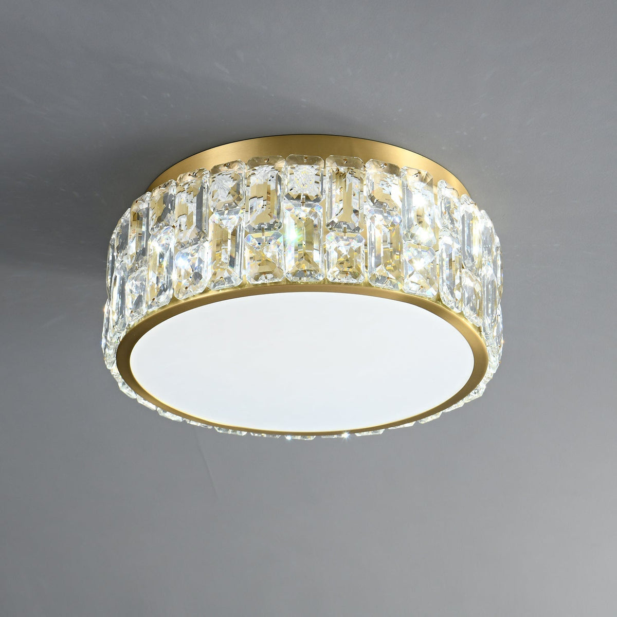 Kellora Plafonnier en Cristal de Luxe Postmoderne