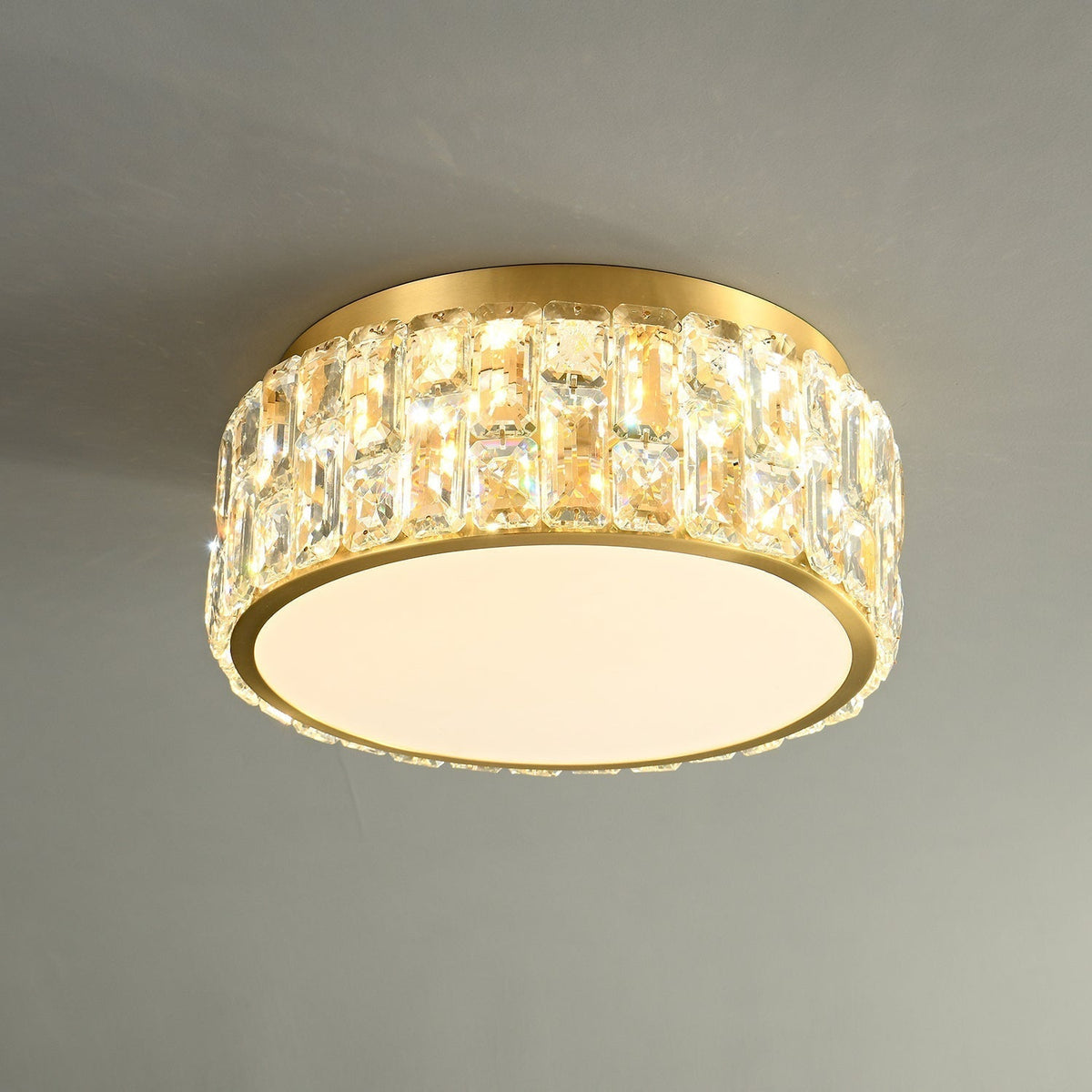 Kellora Plafonnier en Cristal de Luxe Postmoderne