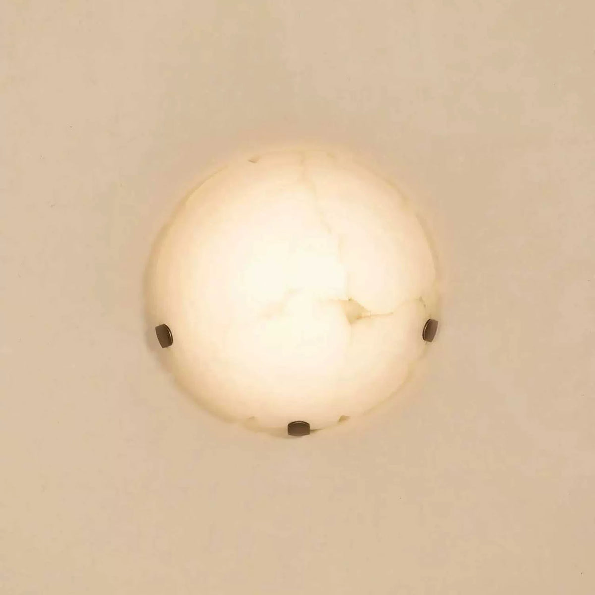 Noema Alabaster Wall Sconce-Neutral Decor