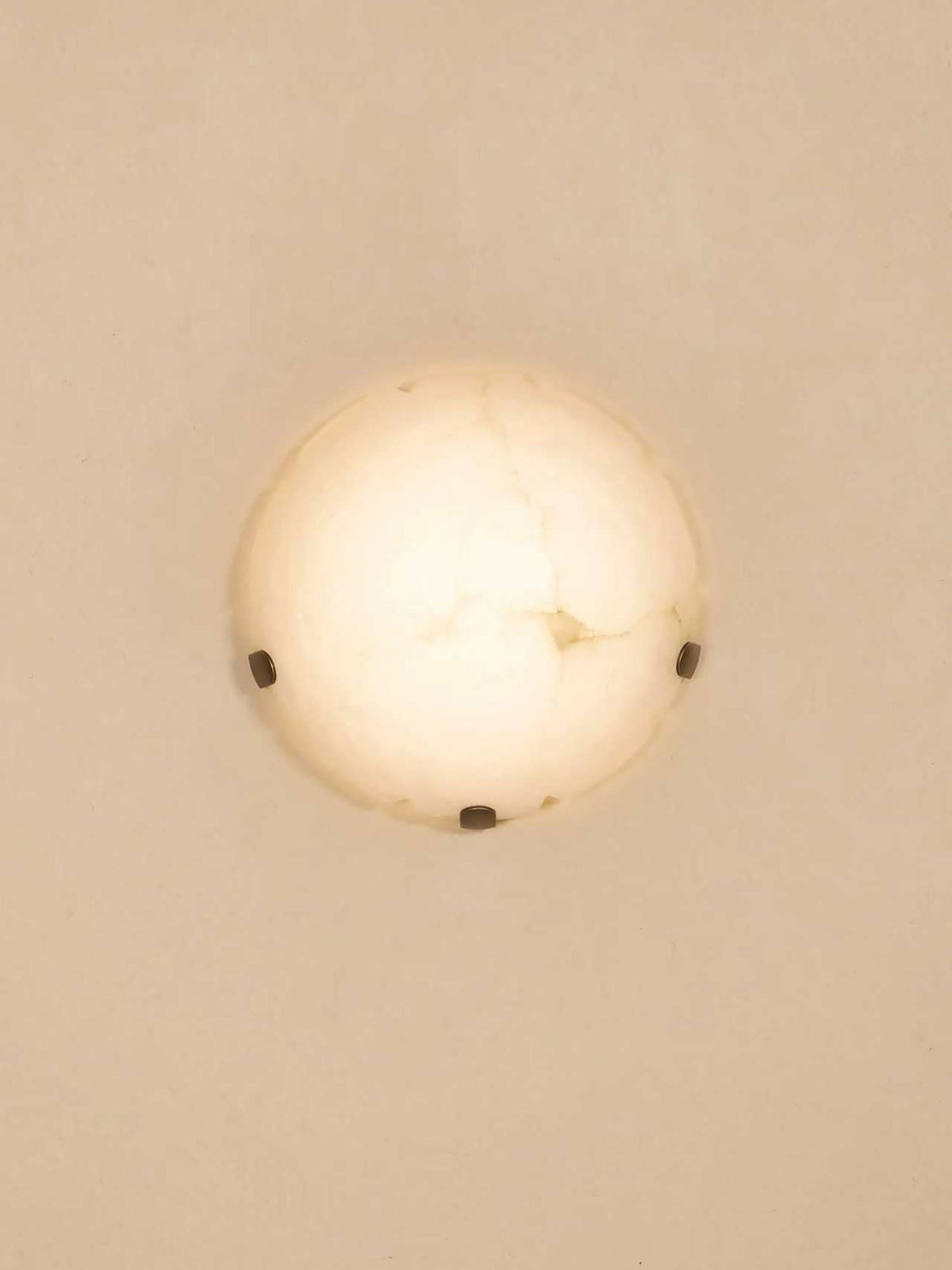 Noema Alabaster Wall Sconce-Neutral Decor