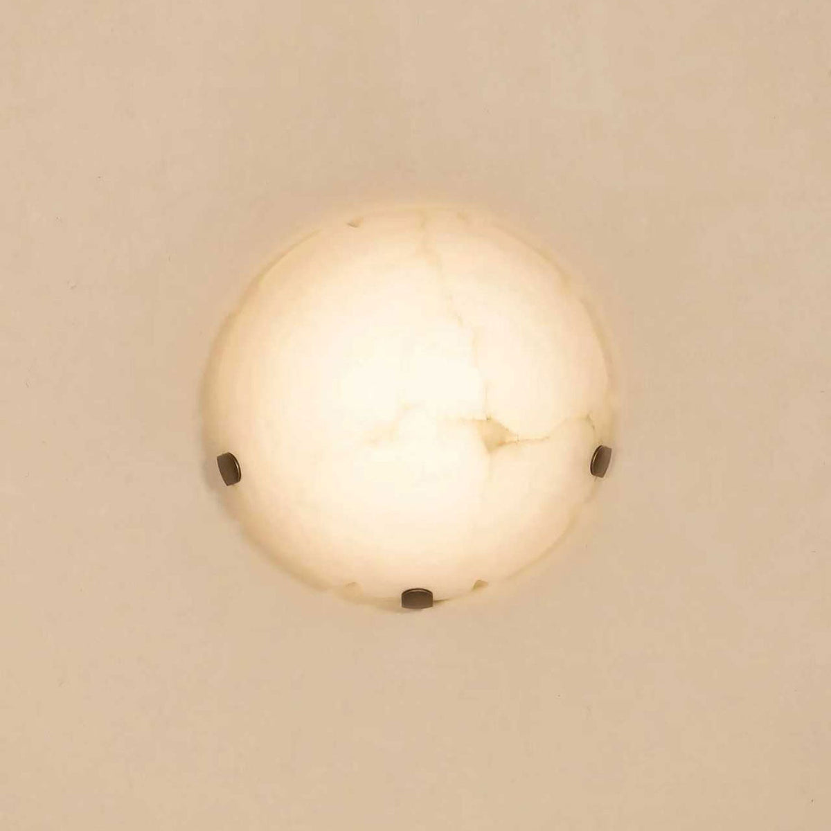 Noema Alabaster Wall Sconce-Neutral Decor