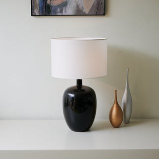 Derek Lampe de Table en Céramique Moderne