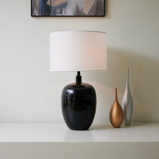 Derek Lampe de Table en Céramique Moderne