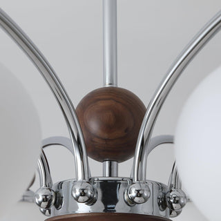 Lustra Lustre Contemporain à Bras Globe