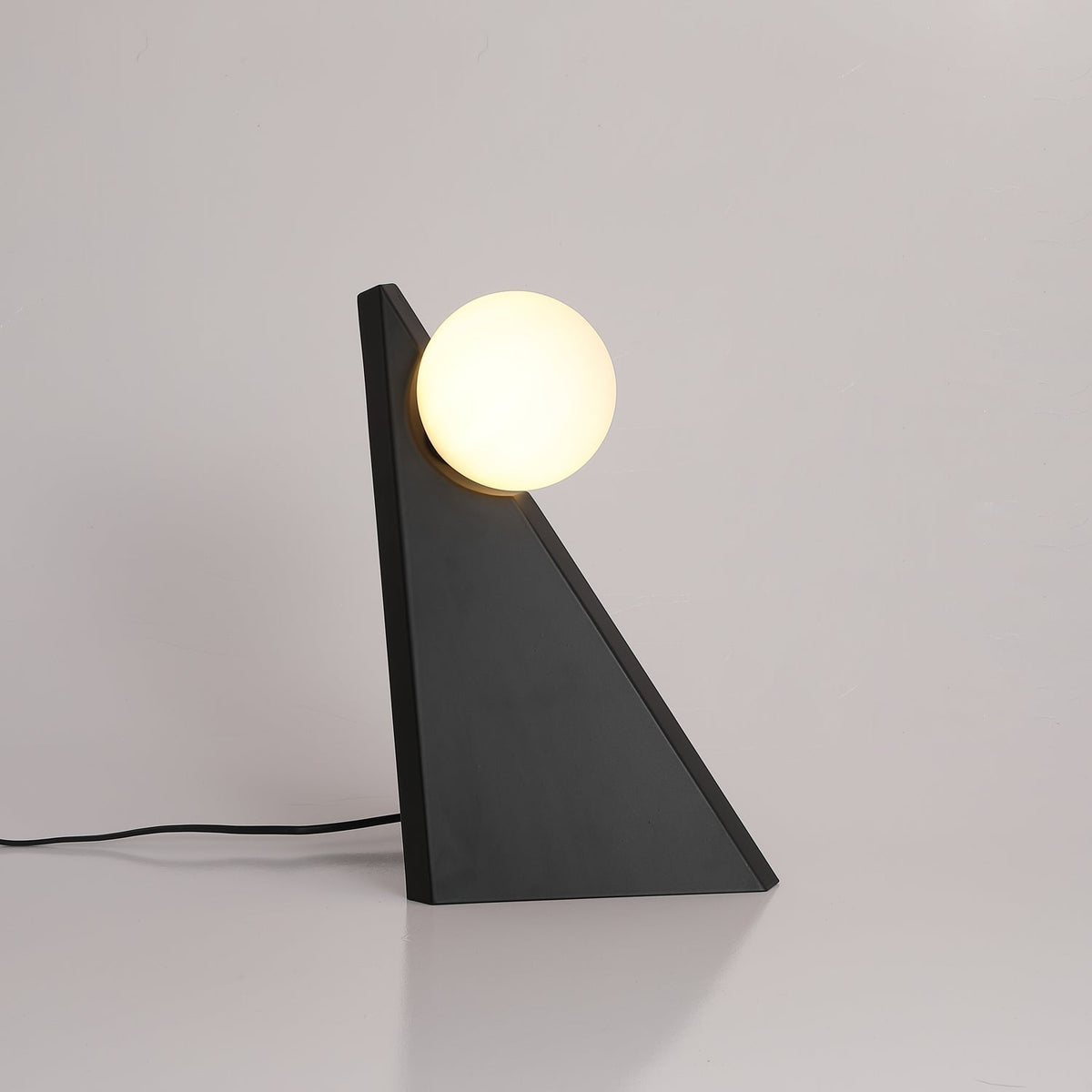 Nixie Lampe de Table en Verre Géométrique