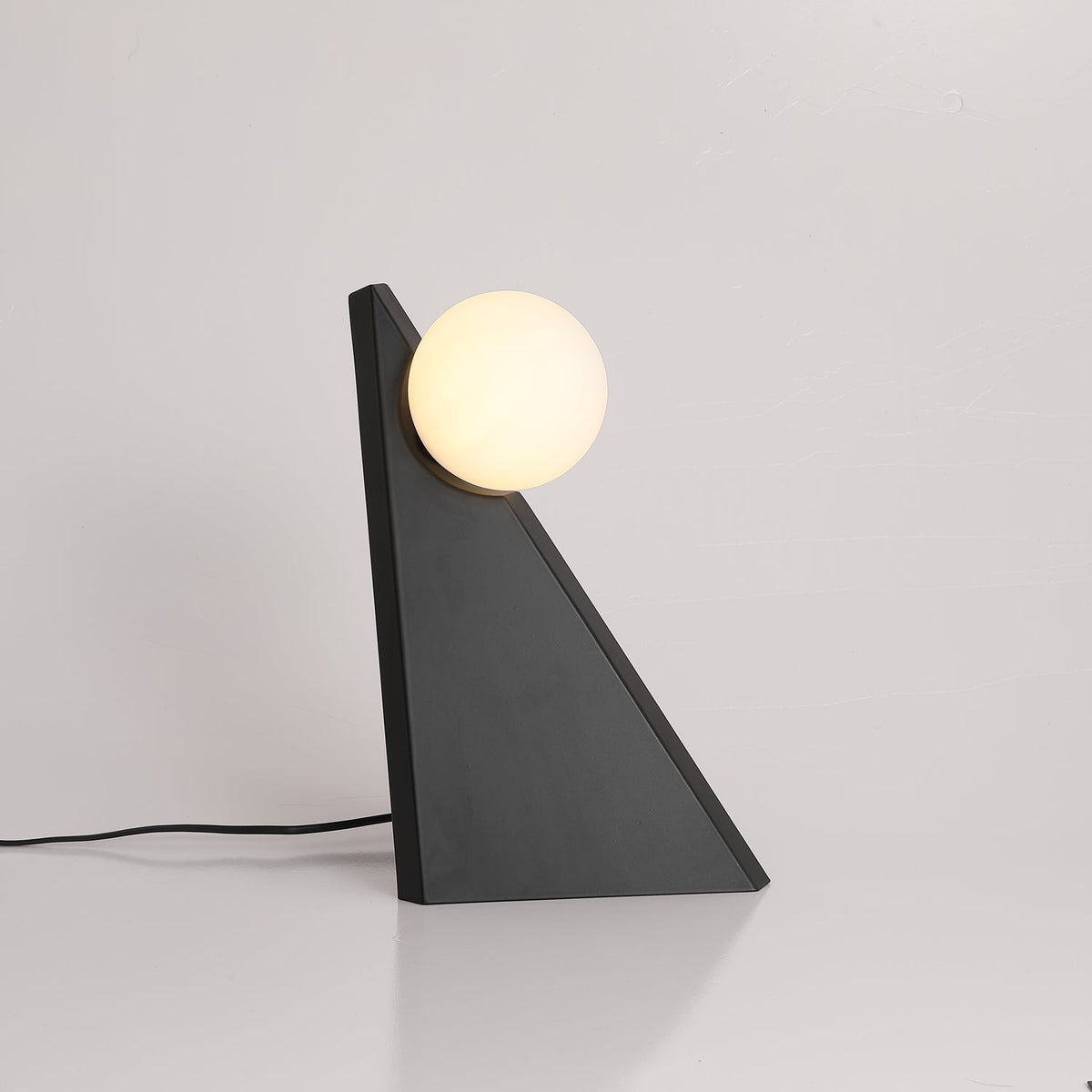 Nixie Lampe de Table en Verre Géométrique