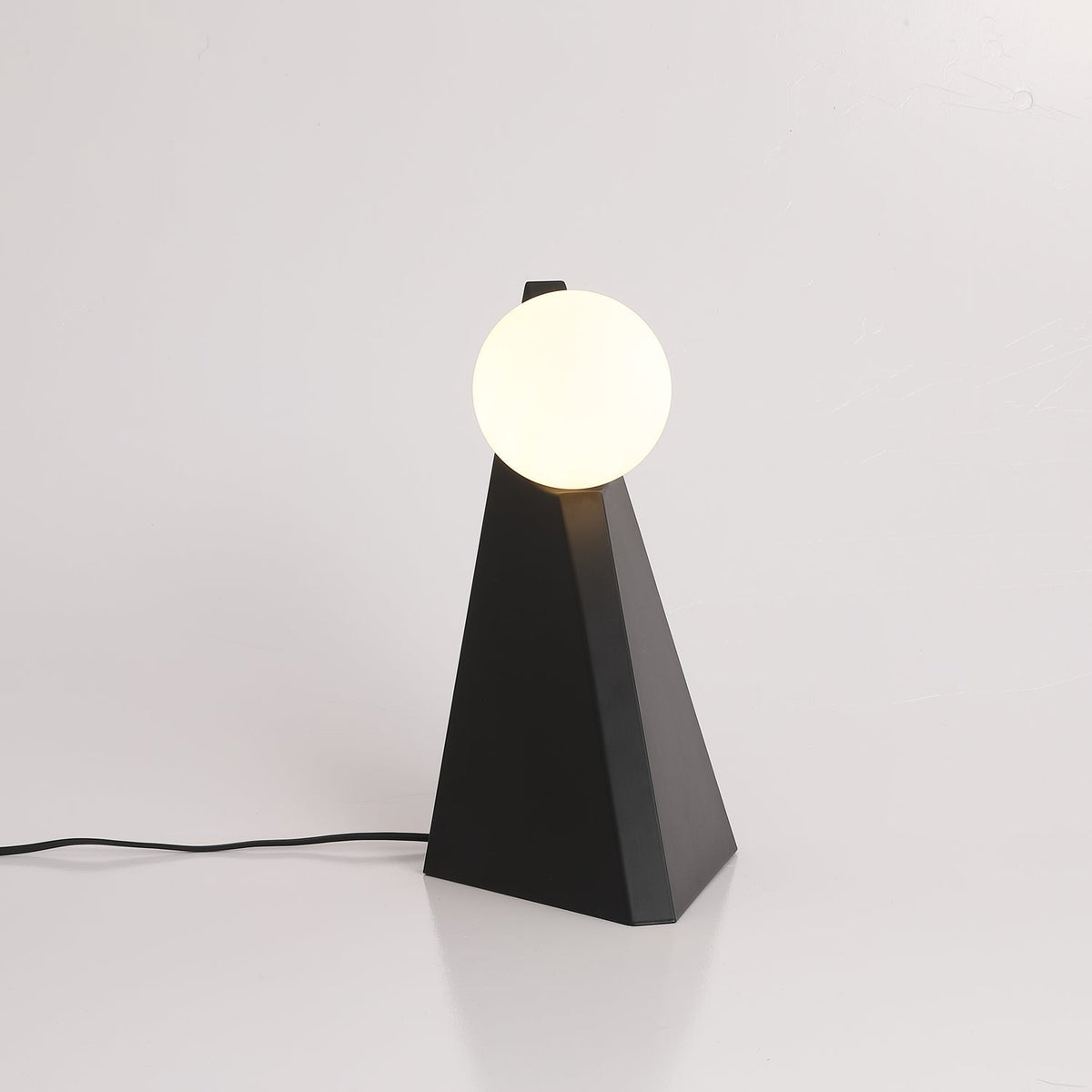 Nixie Lampe de Table en Verre Géométrique
