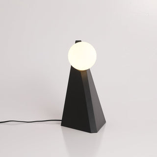 Nixie Lampe de Table en Verre Géométrique