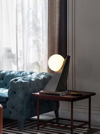 Nixie Lampe de Table en Verre Géométrique