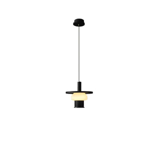 Zephaan Suspension Art Classique en Verre et Bois