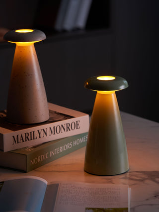 Mushroove Lampe de Table en Céramique Minimaliste