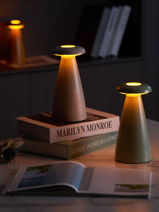 Mushroove Lampe de Table en Céramique Minimaliste