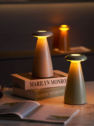 Mushroove Lampe de Table en Céramique Minimaliste