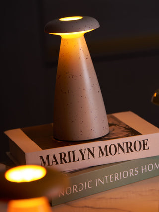Mushroove Lampe de Table en Céramique Minimaliste