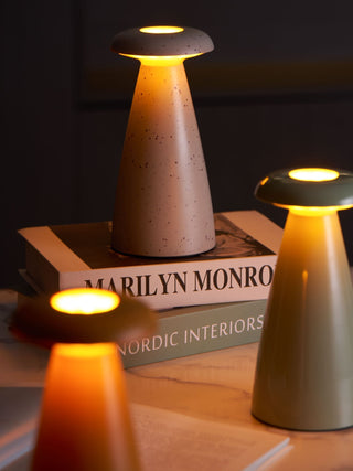 Mushroove Lampe de Table en Céramique Minimaliste
