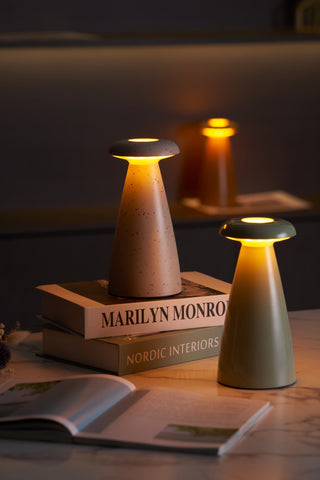 Mushroove Lampe de Table en Céramique Minimaliste