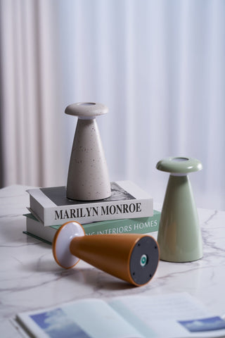 Mushroove Lampe de Table en Céramique Minimaliste