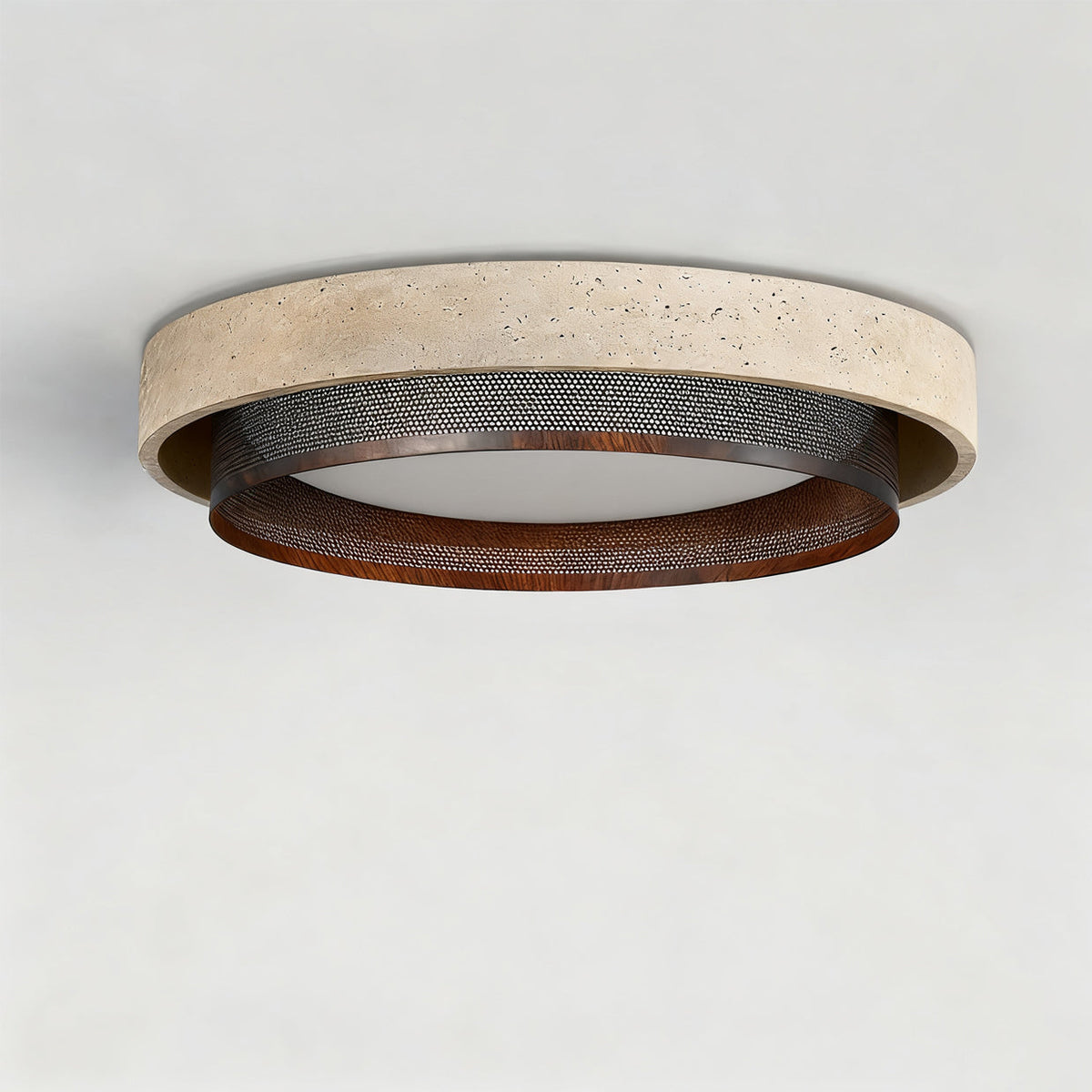 A diagram showing the dimensions of the Nolan ceiling light.
