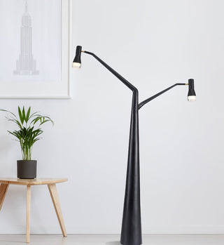Lylirarae Lampadaire Noir Style Branche