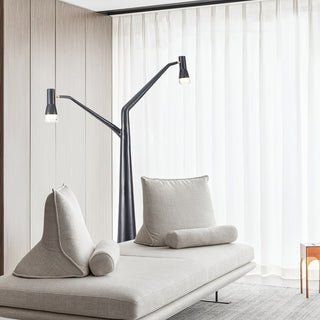Lylirarae Lampadaire Noir Style Branche