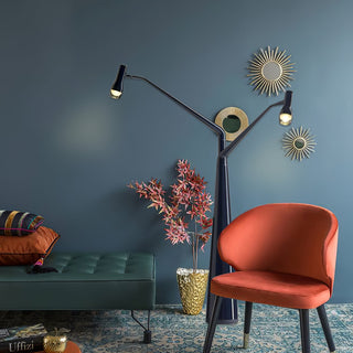 Lylirarae Lampadaire Noir Style Branche