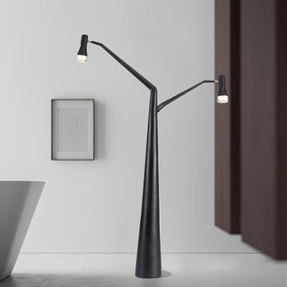 Lylirarae Lampadaire Noir Style Branche