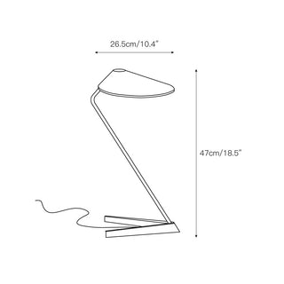 Sable Lampe de bureau