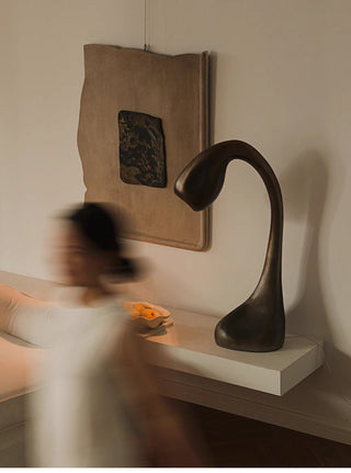 Kyns Lampe de Table de Table Sculpturale